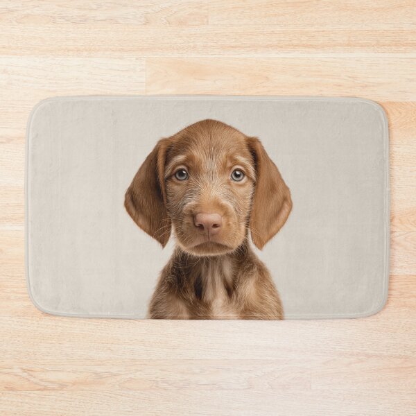 Item preview, Adorable Wirehaired Vizsla puppy for Cute Hungarian Wirehaired Vizsla puppy lovers designed and sold by LazyOwlStore.