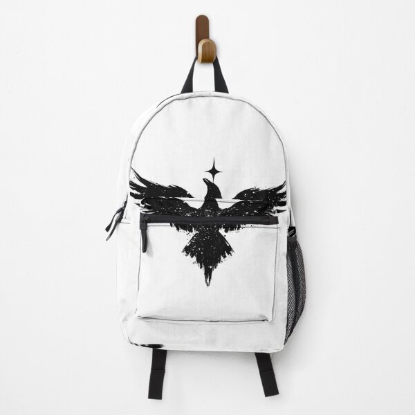 Item preview, Black Cosmic Raven Emblem designed and sold by GrinGalore.