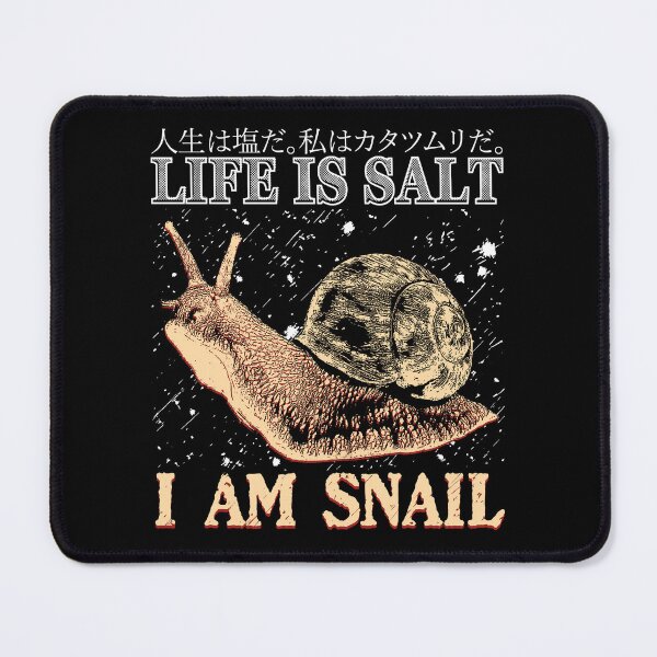 Item preview, Life is Salt. I am Snail. designed and sold by VintageMedatsu.