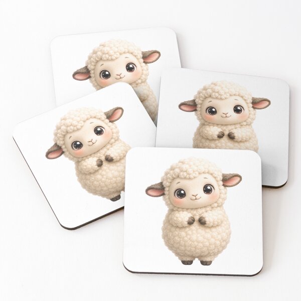 Item preview, Cute Sheep Lover Adorable Fluffy Lamb Gift Tee designed and sold by lenalenspod.