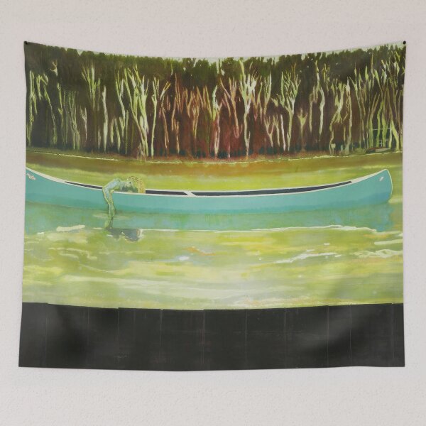 Item preview, - New Upload  - Peter Doig -  Best Artist   (1) - Peter Doig - Dreamlike Landscape Inspired by Peter Doig | Contemporary Expressionist Art - Peter Doig - Peter Doig designed and sold by GabyDAlessandro.