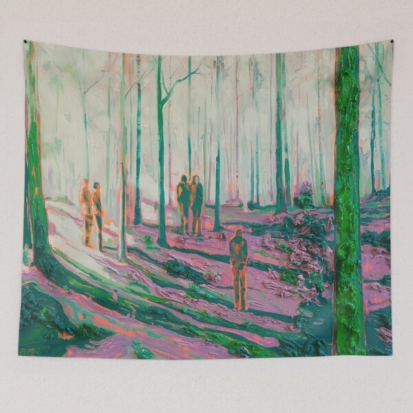 Item preview, - New Upload  - Peter Doig -  Best Artist   (1) - Peter Doig - Dreamlike Landscape Inspired by Peter Doig | Contemporary Expressionist Art - Peter Doig - Peter Doig designed and sold by GabyDAlessandro.