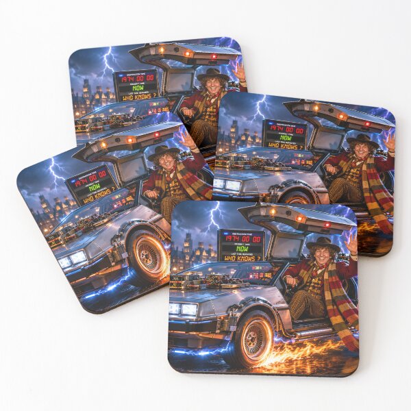 Item preview, Doctor in the DeLorean time machine  designed and sold by WiseBow.