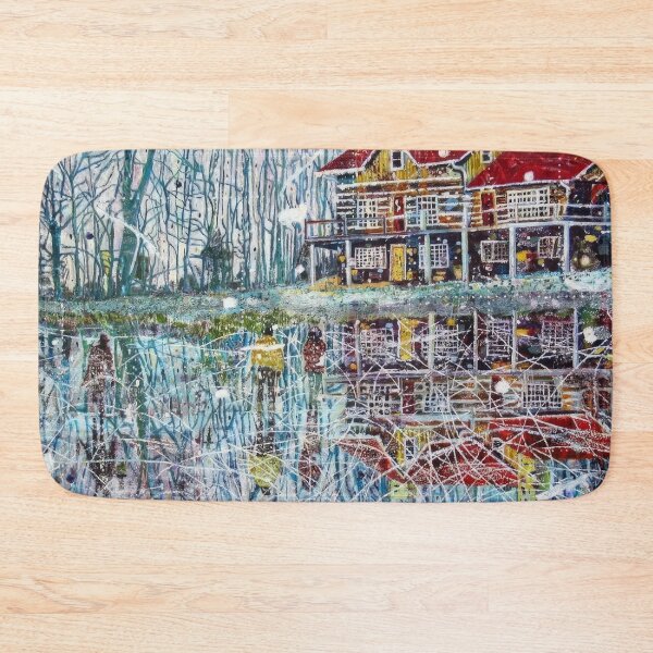 Item preview, - New Upload  - Peter Doig -  Best Artist   (2) - Peter Doig - Dreamlike Landscape Inspired by Peter Doig | Contemporary Expressionist Art - Peter Doig - Peter Doig designed and sold by GabyDAlessandro.