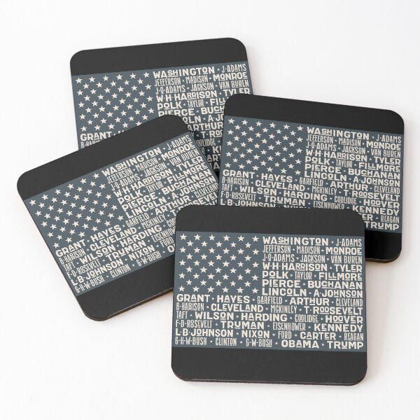 Item preview, US Presidents List American Flag History Design designed and sold by Gravelpeak Co..