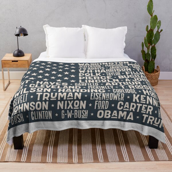Item preview, US Presidents List American Flag History Design designed and sold by Gravelpeak Co..