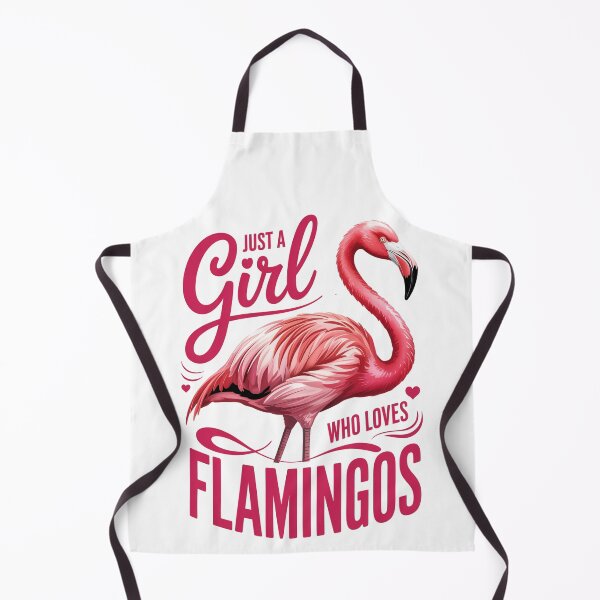 Item preview, Just a Girl Who Loves Flamingos designed and sold by jkrphoto.