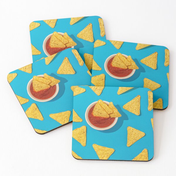 Item preview, Crunchy Nachos and Chili Dip Pattern designed and sold by MariaAbaza.