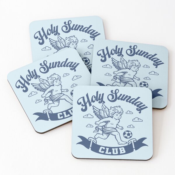 Item preview, Holy Sunday Club - Vintage Minimalist Soccer Cherub Art designed and sold by NemiMakeit.