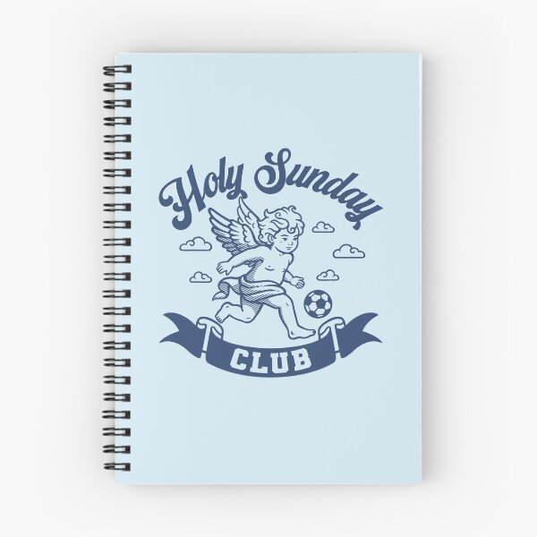 Item preview, Holy Sunday Club - Vintage Minimalist Soccer Cherub Art designed and sold by NemiMakeit.