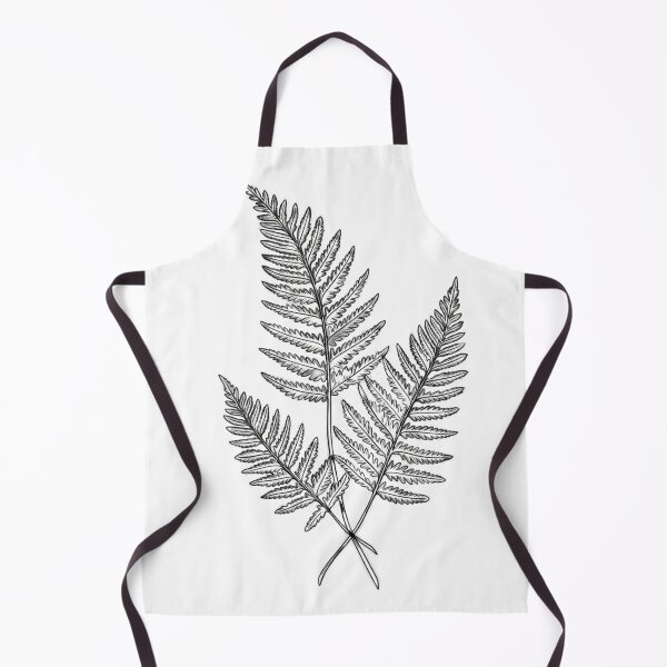 Item preview, Fine illustration of two fern leaves in black and white designed and sold by Ahmedsyde.