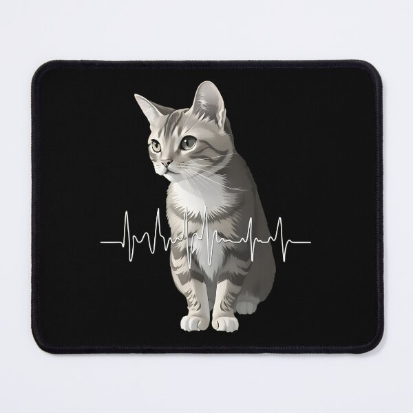 Item preview, Kitten Heartbeat EKG Vital Sign Pet Love designed and sold by StranHabesre51.