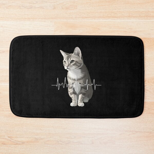 Item preview, Kitten Heartbeat EKG Vital Sign Pet Love designed and sold by StranHabesre51.
