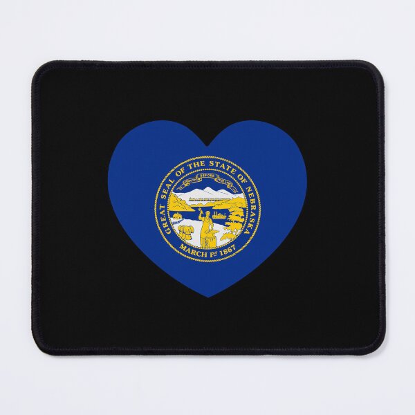 Item preview, Nebraska Heart NE designed and sold by shitpostee.