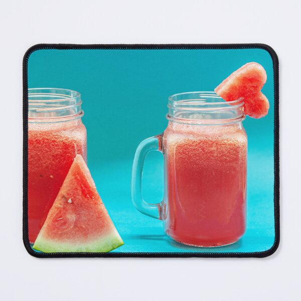 Item preview, Refreshing Watermelon Smoothie with Heart Art designed and sold by MariaAbaza.