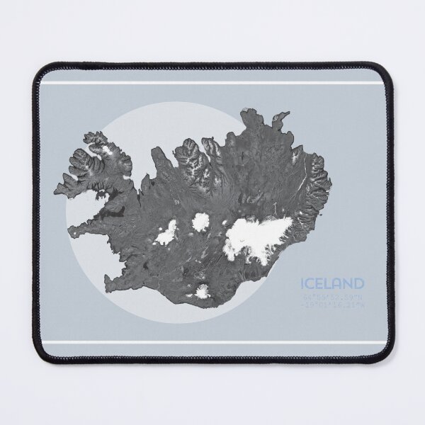 Item preview, iceland maps coordinator designed and sold by printmaps.