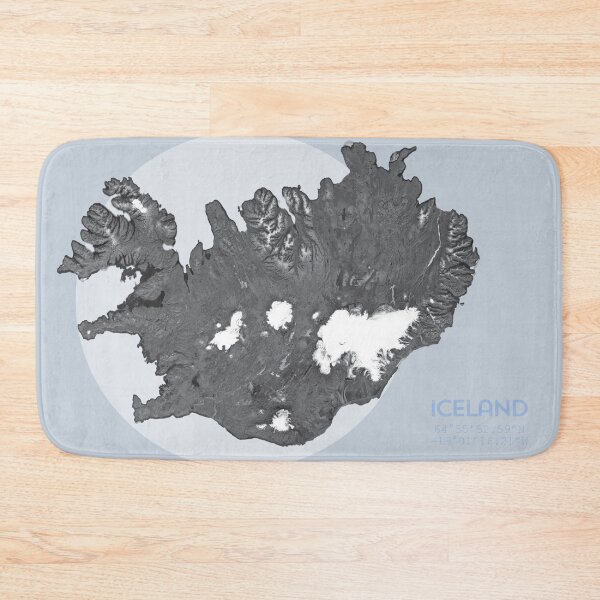 Item preview, iceland maps coordinator designed and sold by printmaps.