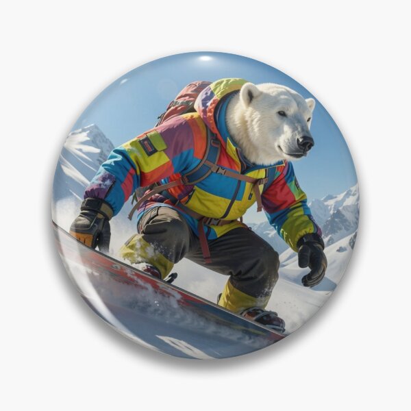 Item preview, Polar Bear Snowboarding designed and sold by Kirrindy Designs.