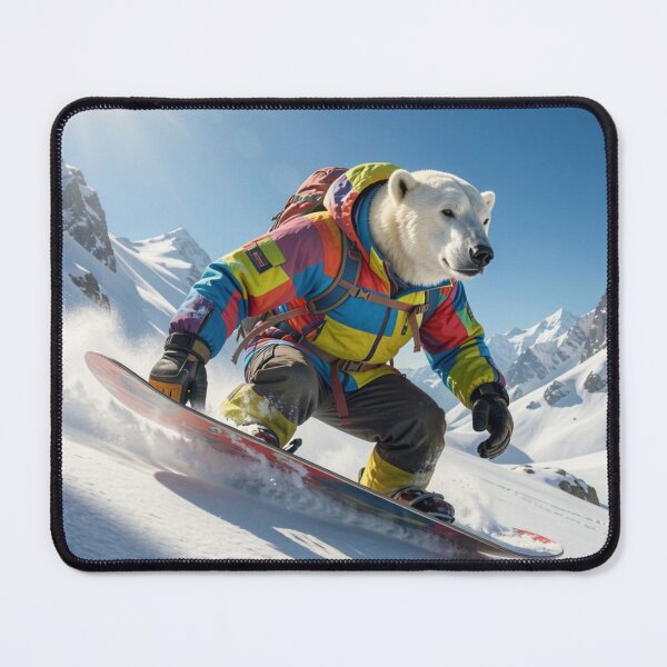 Item preview, Polar Bear Snowboarding designed and sold by Kirrindy Designs.