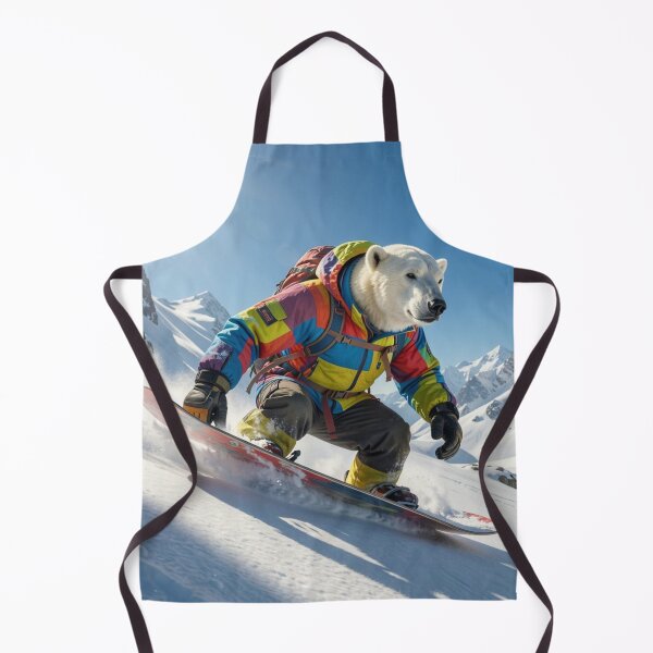 Item preview, Polar Bear Snowboarding designed and sold by Kirrindy Designs.