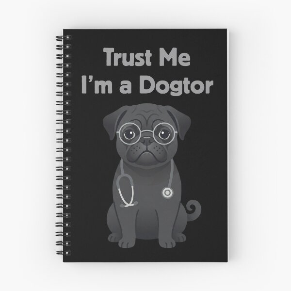 Item preview, Trust Me I’m A Dogtor Funny Pug Vet Pun Minimal Dog Lover Gift designed and sold by Im-Ara.