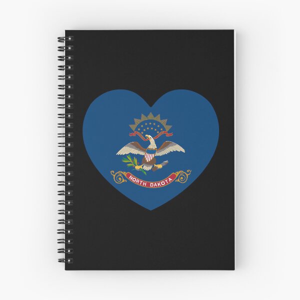 Item preview, North Dakota Heart ND designed and sold by shitpostee.