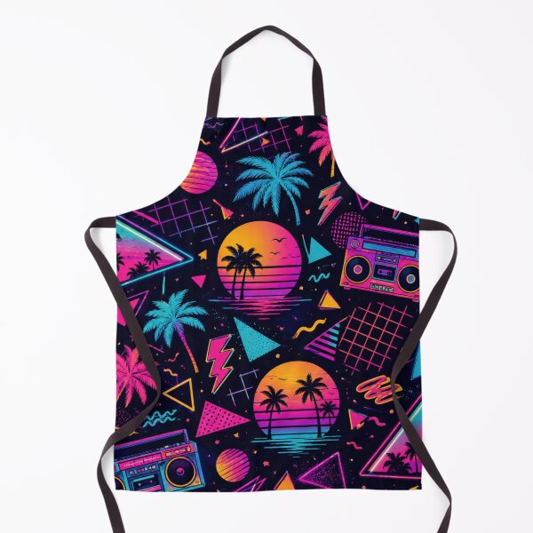 Item preview, Retro Summer 80s Neon Pattern designed and sold by Aramdesing.