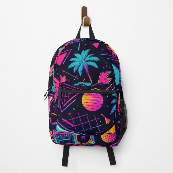 Item preview, Retro Summer 80s Neon Pattern designed and sold by Aramdesing.