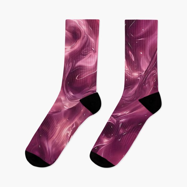 Item preview, Ethereal Liquid Fusion – Pink Abstract Art designed and sold by dahliyagh.