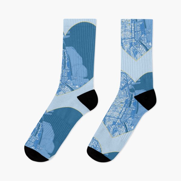 Item preview, Buenos Aires Heart Map – Argentine Football Inspired City Art designed and sold by BottleGnome.