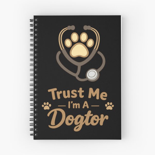 Item preview, Trust Me I’m A Dogtor Minimal Paw Print Veterinary Funny Dog Lover Design designed and sold by Im-Ara.