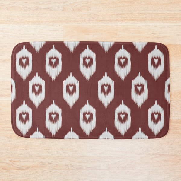 Item preview, Ikat pattern inspired by traditional textile weaving techniques, designed and sold by Line-Aura.