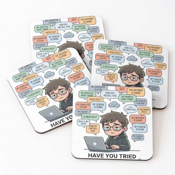 Item preview, Have You Tried Restarting designed and sold by IntrovertEngineer11.