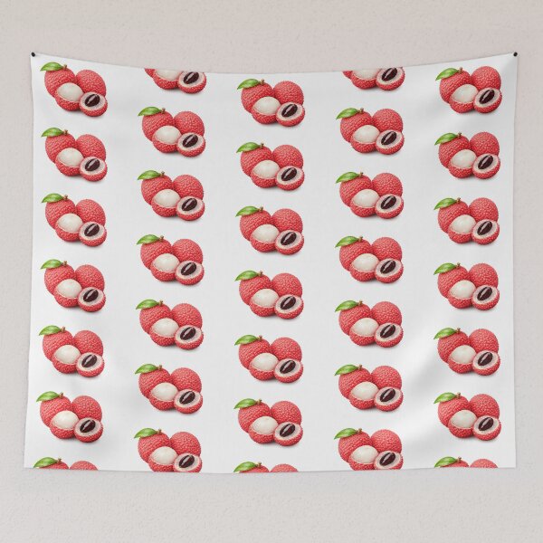 Item preview, Fresh Lychee Fruit PNG Sticker | Tropical Summer Fruit Illustration designed and sold by Ishratparween11.