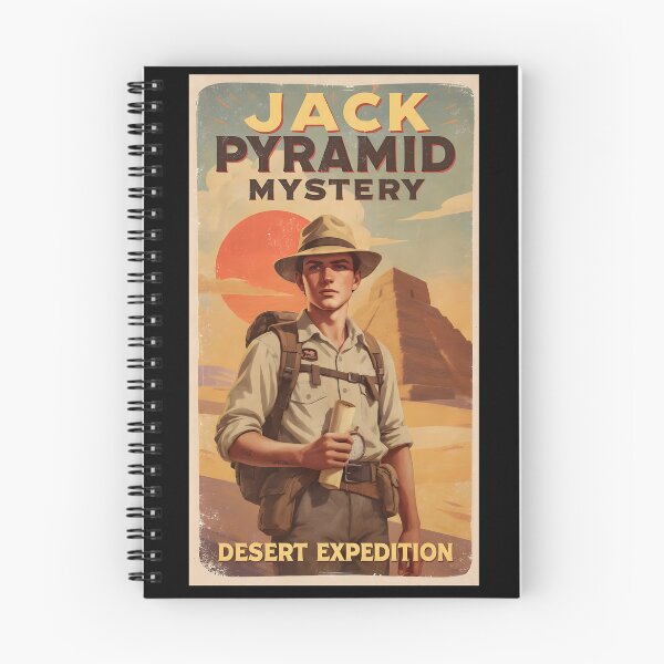 Item preview, Jack Pyramid Mystery Desert Expedition designed and sold by YAKA ART  SRI LANKA.
