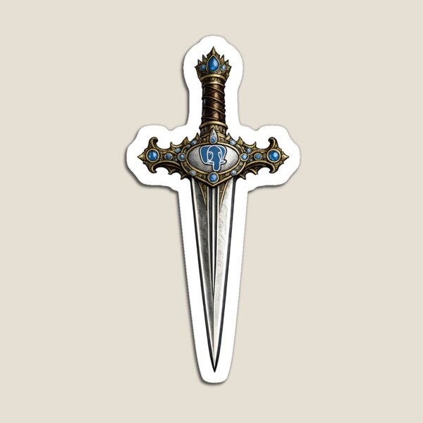 Item preview, PostgreSQL Knight Sword designed and sold by Nerd Romance Café.