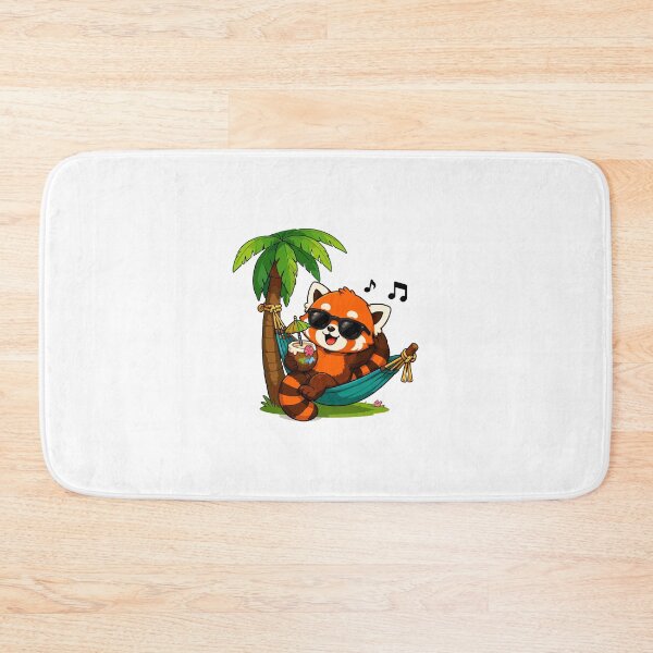 Item preview, Cute Red Panda Vacation designed and sold by Krincydigitalart.