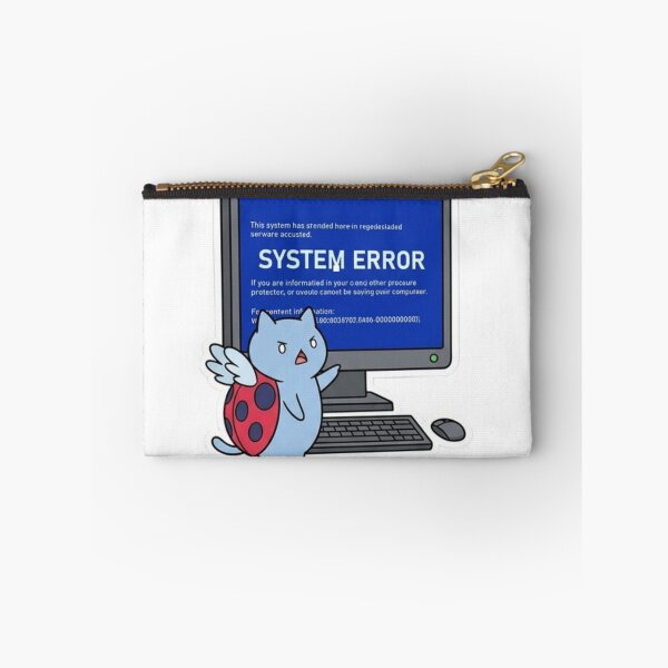Item preview, Funny Programmer Gift System Error Blue Screen Cat BSOD  Kawaii Developer Humor Shirt Windows Error Gift designed and sold by Dev Mode.