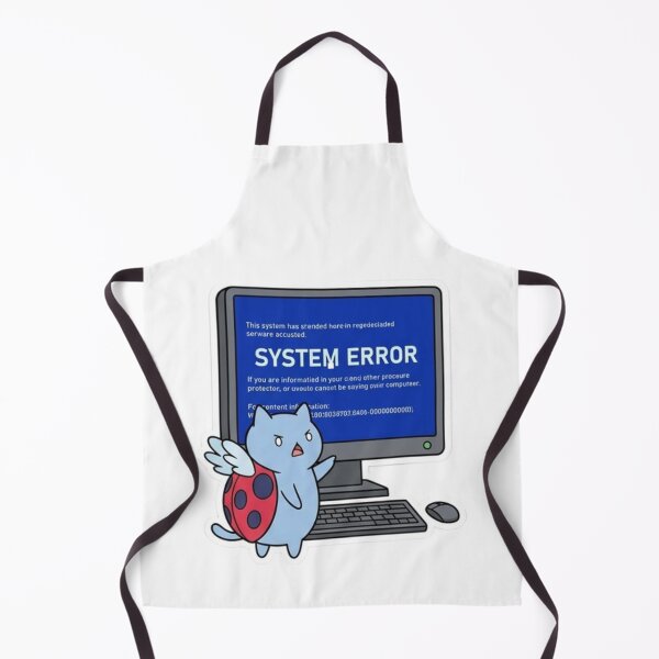 Item preview, Funny Programmer Gift System Error Blue Screen Cat BSOD  Kawaii Developer Humor Shirt Windows Error Gift designed and sold by Dev Mode.