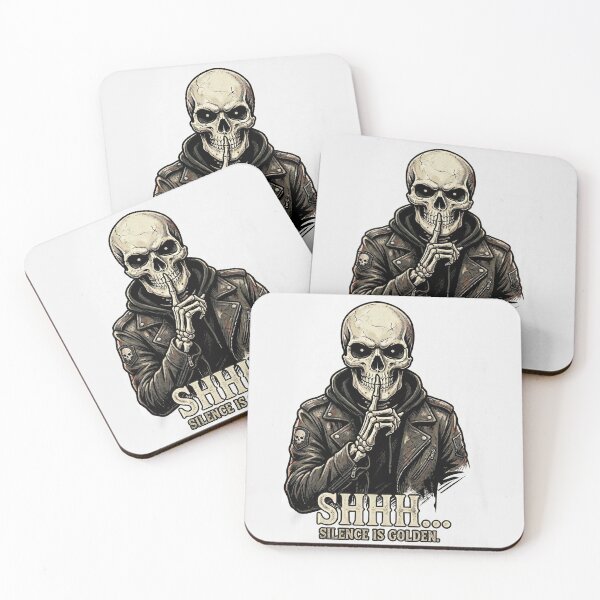 Item preview, Skeleton “Shhh” Streetwear Graphic designed and sold by BigBoyFunky.