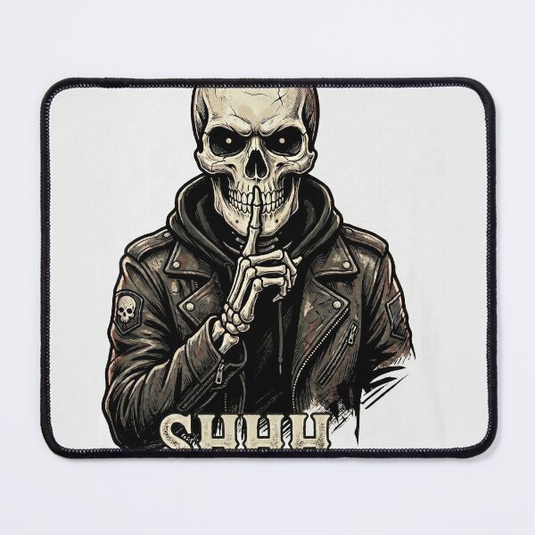 Item preview, Skeleton “Shhh” Streetwear Graphic designed and sold by BigBoyFunky.