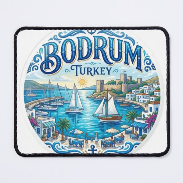 Item preview, Bodrum Marina Escape Souvenir  designed and sold by Imaginarium of Chaos falcon88 .
