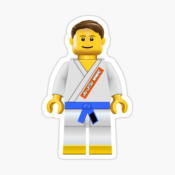 Jiu-jitsu Maniac Blue Belt Sticker