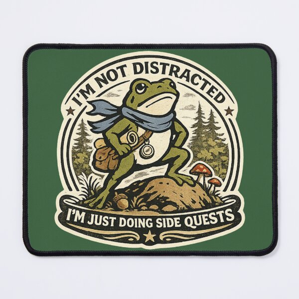 Item preview, I'm Just Doing Side Quests designed and sold by ChirpInc.