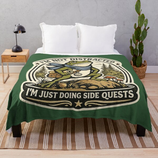 Item preview, I'm Just Doing Side Quests designed and sold by ChirpInc.