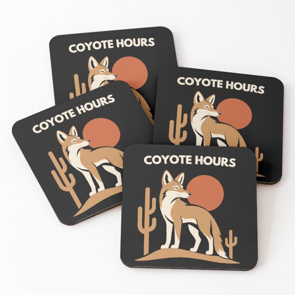 Item preview, Coyote Hours Desert Sunset designed and sold by Lyfeinsights.