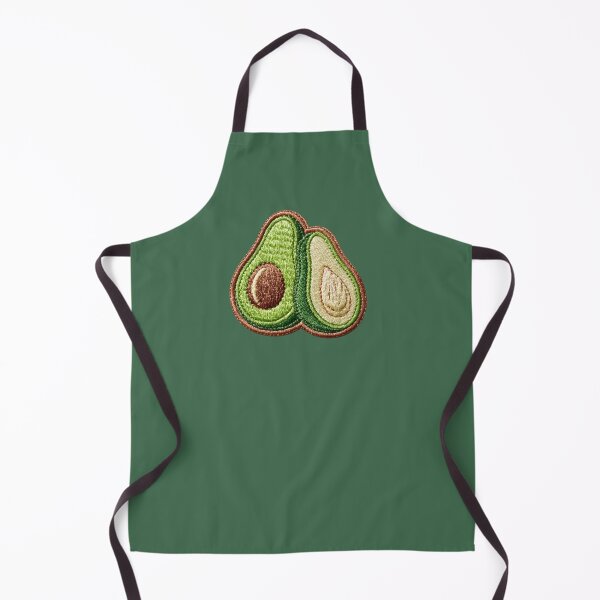 Item preview, Embroidered Avocado Patch Art designed and sold by MegaNovaArt.