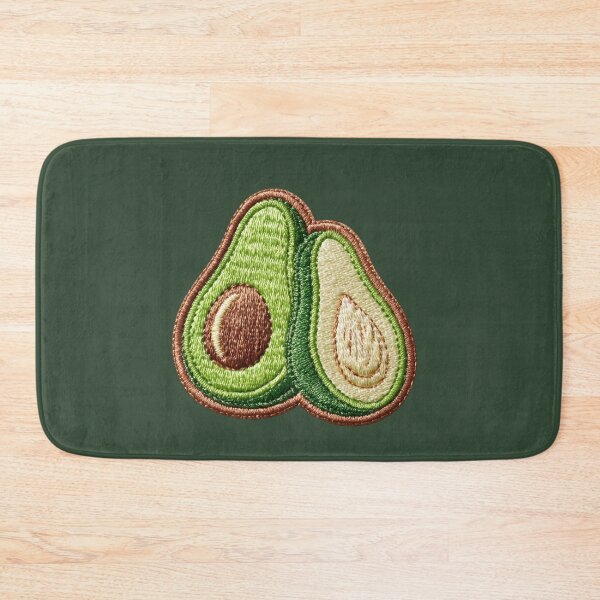 Item preview, Embroidered Avocado Patch Art designed and sold by MegaNovaArt.