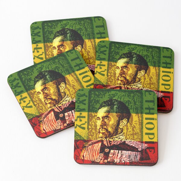 Item preview, Haile Selassie Lion of Judah Emperor of Ethiopia designed and sold by rastaseed.