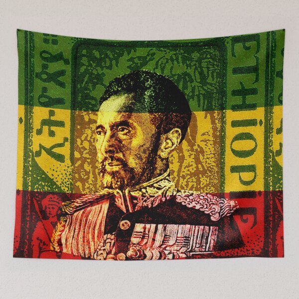 Item preview, Haile Selassie Lion of Judah Emperor of Ethiopia designed and sold by rastaseed.